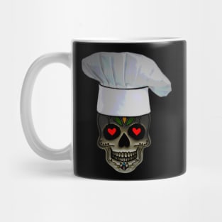 Love Skull Chef Mug